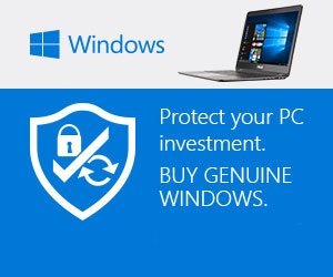 Windows Anti-Piracy Online Banner